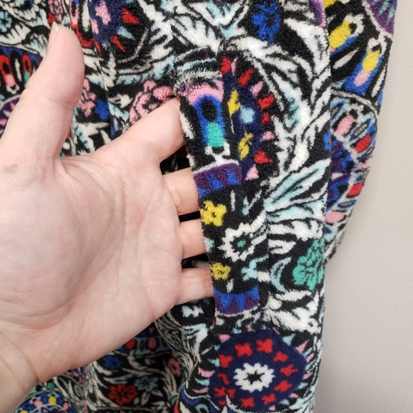 Vera Bradley 2X 3X 18 20 22 Medallion Plush Robe * MISSING SASH - Picture 8 of 11